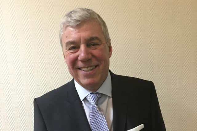 Coun David Henderson is stepping down as Leader of Wyre Council
