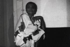 Eartha Kitt, at Blackpool Opera House