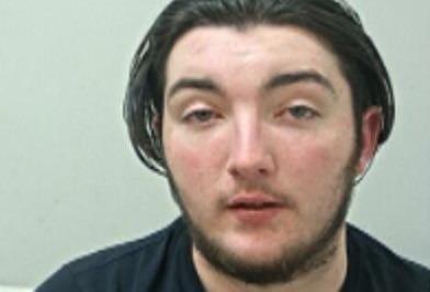 Patrick Gavin, 21, from Morecambe, is wanted in connection with an assault in the town on March 31. A woman was pulled to the ground and kicked repeatedly.