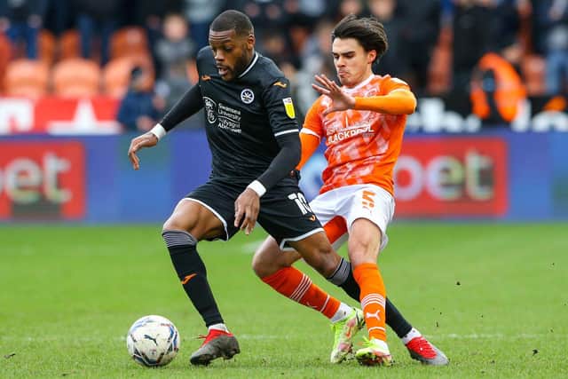 Blackpool’s Reece James is out on loan at Sheffield Wednesday