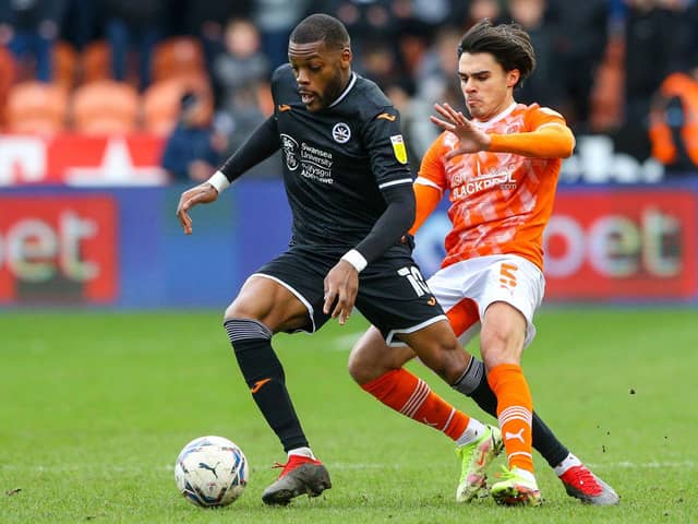 Blackpool’s Reece James is out on loan at Sheffield Wednesday