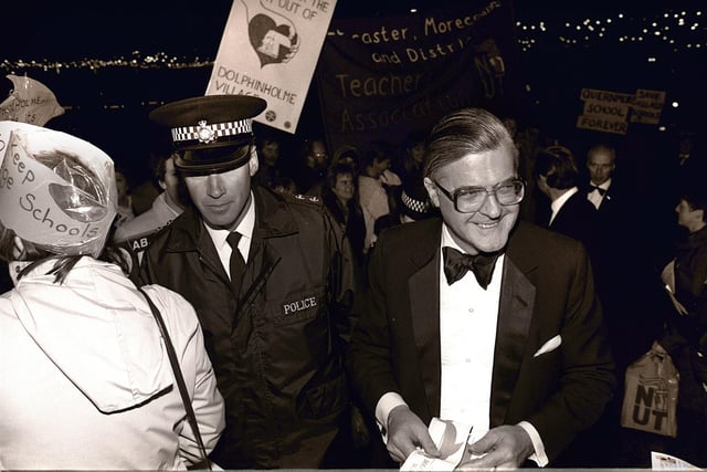 Kenneth Baker, Secretary of State for Education, introduced the National Curriculum a year after this visit to Morecambe