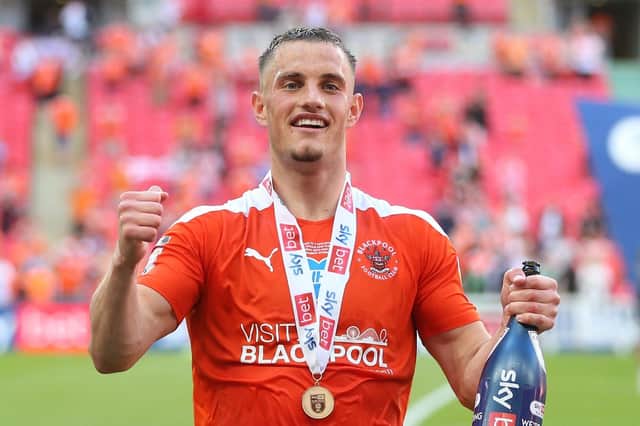 Yates helped fire Blackpool to promotion during his first season with the club