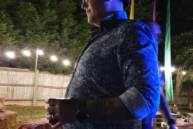 Daniel before losing weight with Slimming World