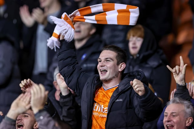 Seasiders supporters watched their side come from two goals down against Wigan Athletic.