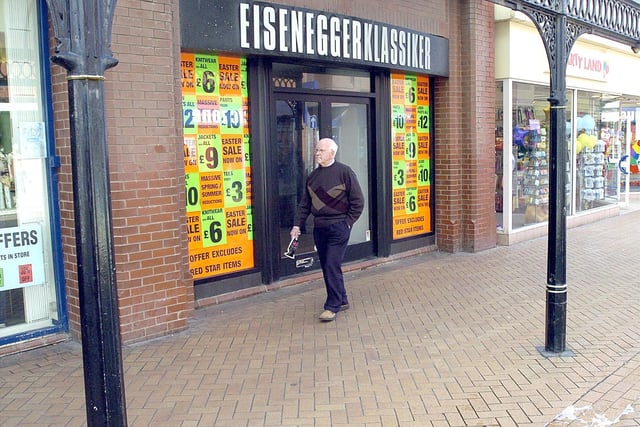 The Eisenegger Klassiker shop on Victoria Street - did you shop there? This was 2005