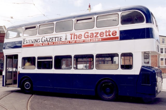 The Gazette's Community Bus in 1999