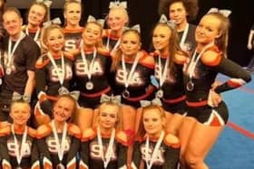 The Thunder team from Blackpool's Scorpions Allstars have qualified for a cheerleading tournament in Florida