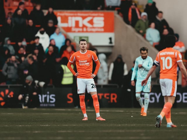 Zac Ashworth reacted too slowly for Bradford's opener, with the bouncing ball ultimately finding its way to Baldwin.