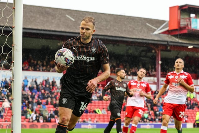 Blackpool had five shots in the box, and one outside. 
Meanwhile, the home side had eight shots inside, and five out.