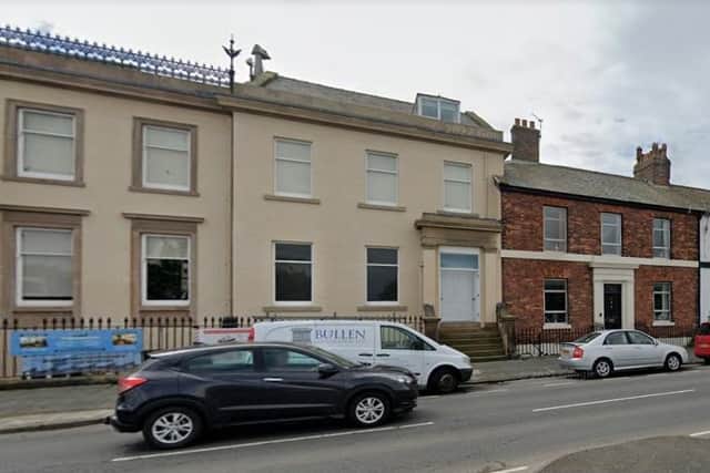Fleetwood Museum and (right) the red bricked house intended to be turned into a visitor attraction