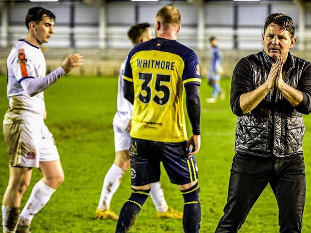 AFC Fylde head coach Chris Beech Picture: Steve McLellan