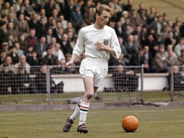 Blackpool-born George Eastham won 19 caps for England Picture: Don Morley/Allsport/Getty Images/Hulton Archive