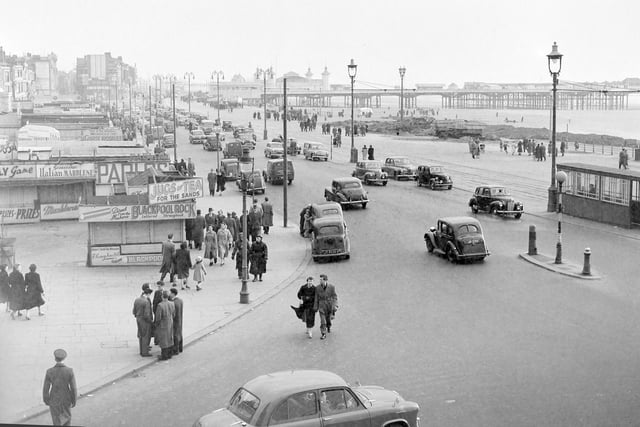 Blackpool Promenade on May 13 1955