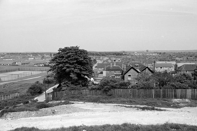 Shirebrook looking towards Warsop Vale in 1968 - has much changed?
