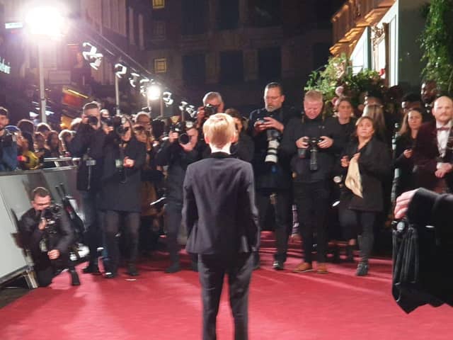 Will Powell at The Crown premiere.