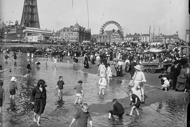 Central Beach, Blackpool  Early 20th Century