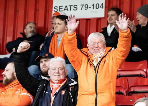 Seasiders supporters on the road this season.