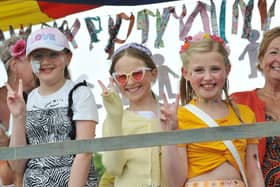 People lined the streets to watch the parade of floats and fancy dress at the Fleetwood Carnival 2022.