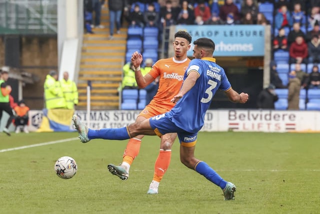 Jordan Lawrence-Gabriel should make a return to Blackpool's starting XI after being on the bench for the Shrewsbury game. The wing-back has been in strong form since returning from injury.