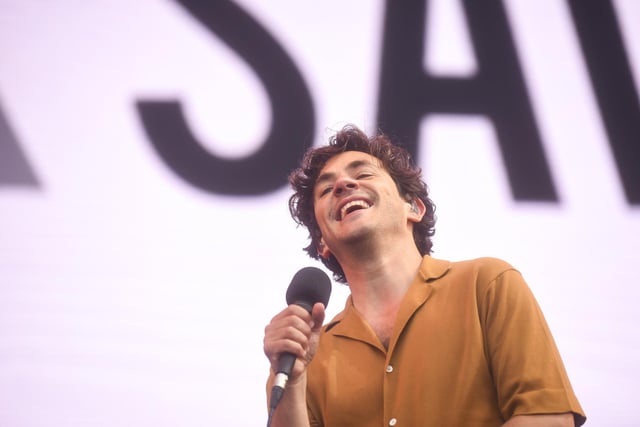 Special guest Jack Savoretti impressed the crowd before Diana Ross took to the stage