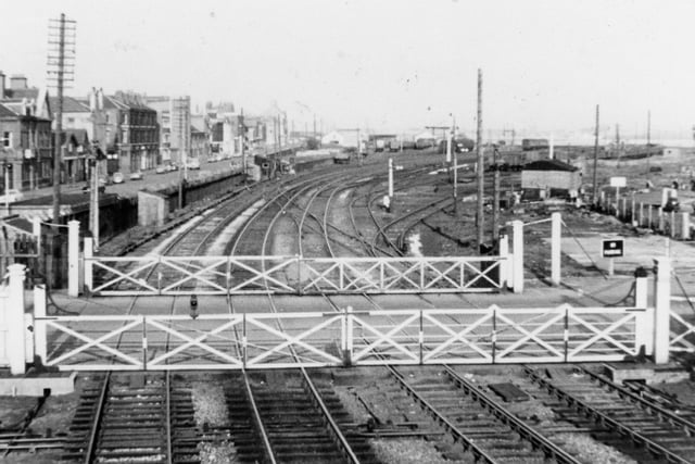 Countless dock workers will remember this level crossing - known as the Dock Gates. If they were closed to let a train through it could be an excuse for being late for work.