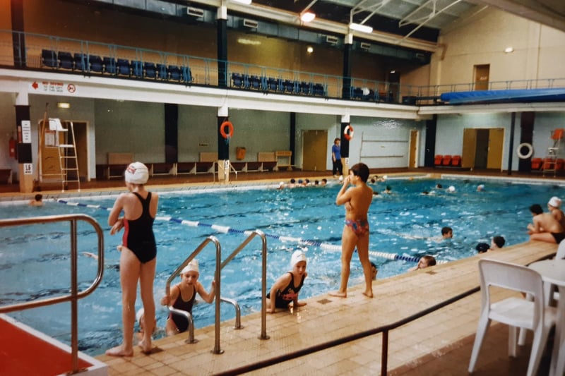 Children enjoying the Lido Pool back in the 90s
