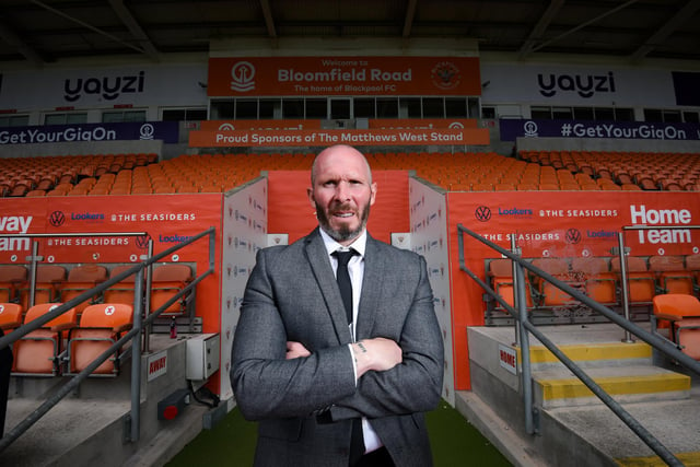 Appleton was unveiled as the club's new head coach at Bloomfield Road today