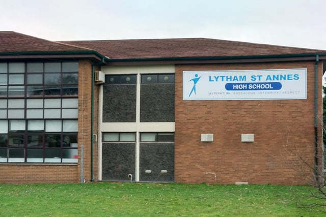 Lytham St Annes High School, in Worsley Road, Ansdell, has 1,494 pupils and was rated Good at its last Ofsted inspection in the autumn term of 2022.