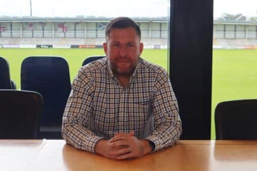AFC Fylde director of football Stewart Mairs Photo: AFC Fylde
