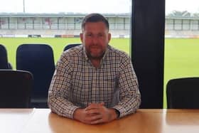 AFC Fylde director of football Stewart Mairs Photo: AFC Fylde