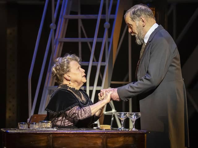 Ida and Isidor Straus played by Valds Aviks and David Delve. Photo by PAMELA RAITH.