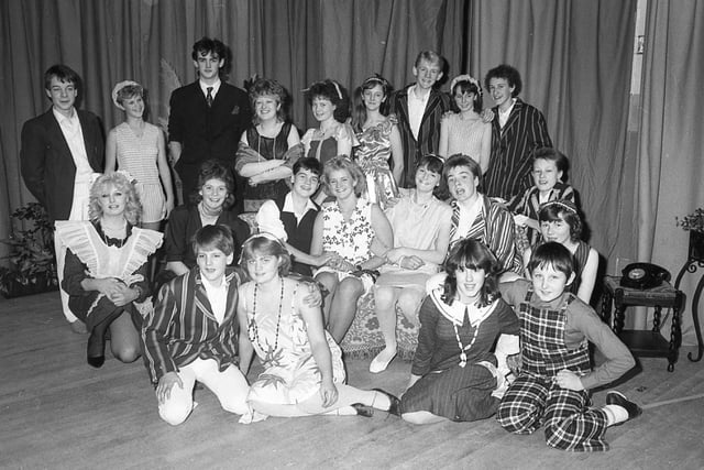 The period piece The Boyfriend, set in the 1920s, was staged at Carr Hill High school in Kirkham, produced by Sheila Warrick and directed by Tony Halenshaw. The cast of Carr Hill High School's production of Sandy Wilson's play are pictured