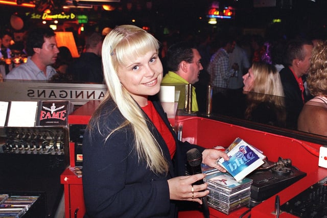 Blackpool's own Hayley Kay was one of the DJs at Brannigans