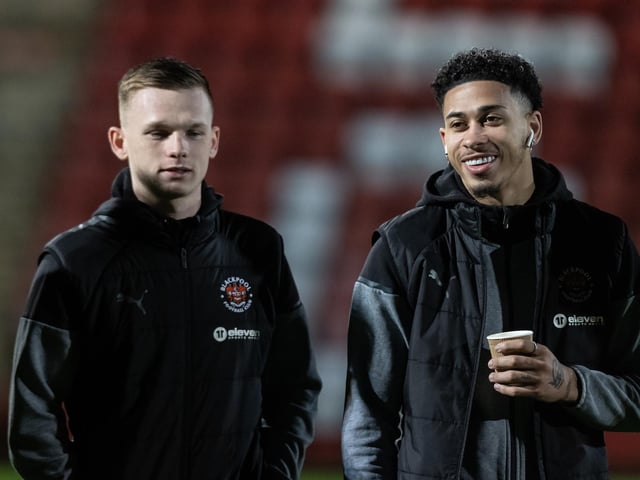 It was a quiet evening for Andy Lyons down the left side, with the wing-back offering very little before being subbed off.