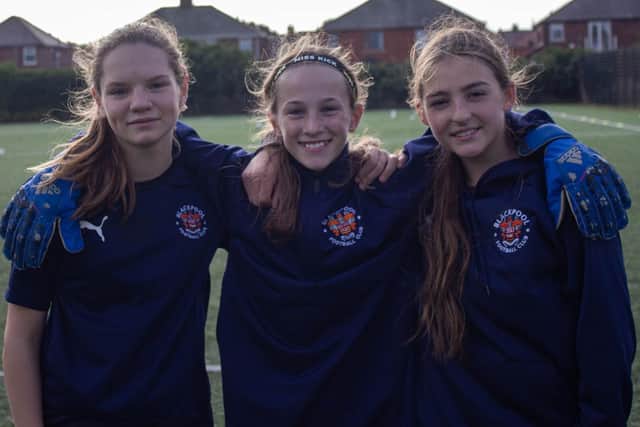 The Female Football programme is growing at Blackpool FC Community Trust