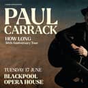 The voice of Mike + The Mechanic will perform at Blackpool Opera House in June
