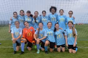 CN Sharks U13 Girls. Photo: Duncan Barnes