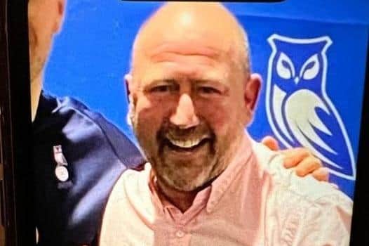 Jason Kaye, 49, is missing from his home in Greater Manchester and is believed to be in the Blackpool area