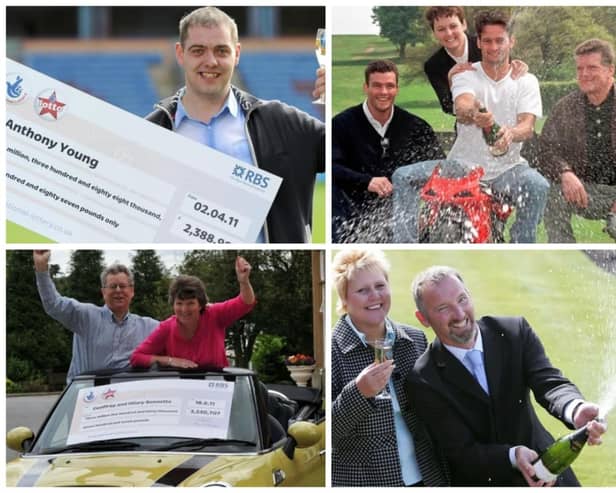 Below are some of Lancashire's biggest lotto winners
