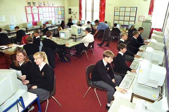 The school's IT department in 1997