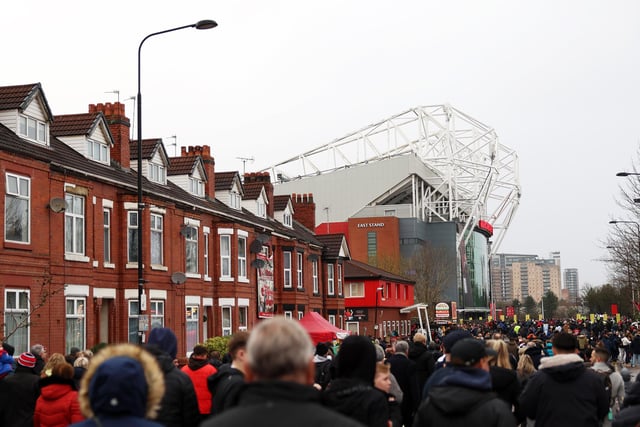 According to Away Games it will cost you £3.00 for a pint at Old Trafford.