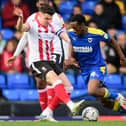 Robinson in action for Wimbledon last year