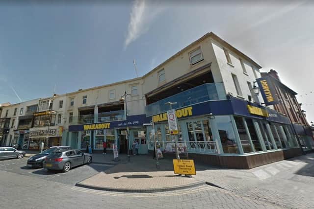 The robbery happened in the early hours of Tuesday, March 29, when a man in his 30s was attacked by two men close to Walkabout in Queen Street