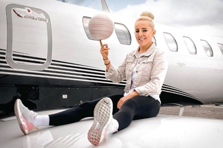 Liv Cooke is a football freestyler and social media star from Leyland. The 25-year-old achieved her seventh Guinness World Record aboard a cruise ship, landing 76 alternating crossovers with a football, beating the record for the “most sit-down alternating football crossovers in 30 seconds (female)."