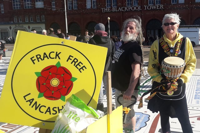 More protesters from Frack Free Lancashire