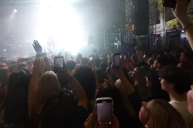 Crowds go wild as Inhaler kick off their gig in Blackpool