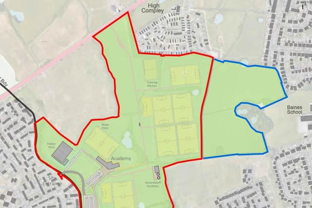 Training ground site map