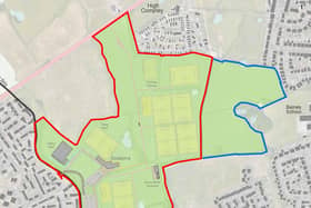 Training ground site map