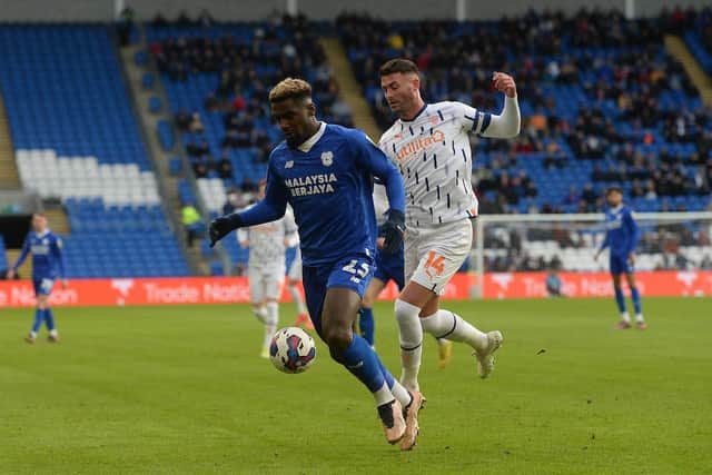 Cardiff felt their former striker should have been shown a straight red card